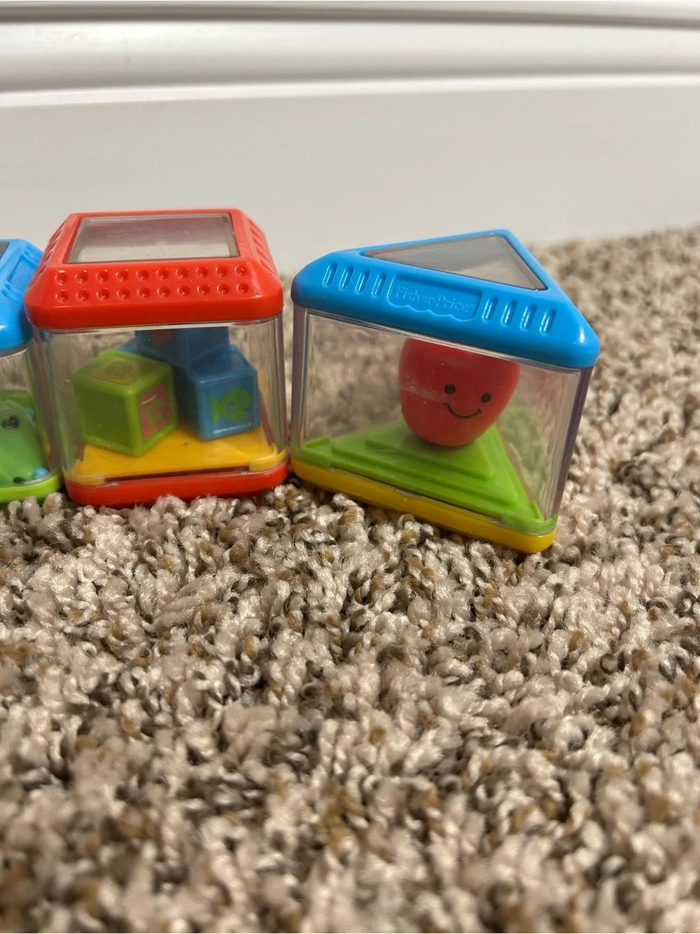 Fisher Price Activity Cubes / Blocks - set of 8
